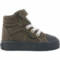 British Knights DEE PETITES FILLES HAUT-DESSUS SNEAKER Couleur Vert