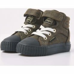 British Knights DEE PETITES FILLES HAUT-DESSUS SNEAKER Couleur Vert -Pas Cher British Knights Magasin 23598688 500 C