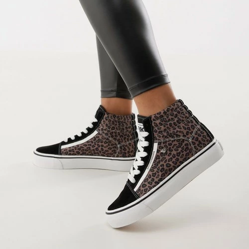 British Knights MACK MID PLATFORM FEMMES BASKETS MONTANTE Couleur Marron 4 British Knights MACK MID PLATFORM FEMMES BASKETS MONTANTE Couleur Marron – Image 2