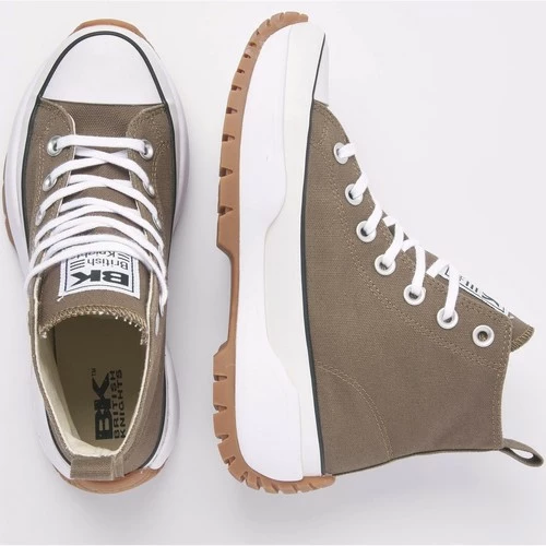 British Knights KAYA MID FLY FEMMES BASKETS MONTANTE Couleur Vert 5 British Knights KAYA MID FLY FEMMES BASKETS MONTANTE Couleur Vert – Image 3