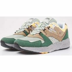 British Knights TAIGA HOMMES BASKETS BASSE Couleur Vert -Pas Cher British Knights Magasin 23801420 500 C