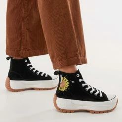 British Knights KAYA MID FLY FEMMES BASKETS MONTANTE Couleur Noir -Pas Cher British Knights Magasin 23801423 500 B