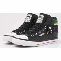 British Knights ROCO HOMMES BASKETS MONTANTE Couleur Noir -Pas Cher British Knights Magasin 23801427 500 C