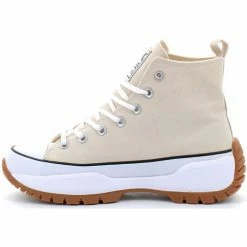 British Knights BASKETS KAYA MID FLY Couleur Beige -Pas Cher British Knights Magasin 23866392 500 C