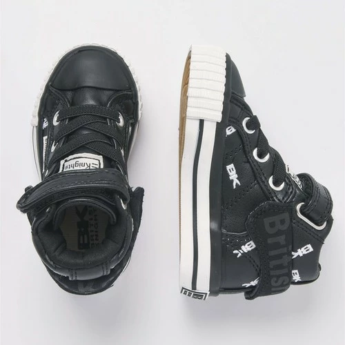 British Knights ROCO BÉBÉS GARÇONS BASKETS MONTANTE Couleur Noir 4 British Knights ROCO BÉBÉS GARÇONS BASKETS MONTANTE Couleur Noir – Image 2