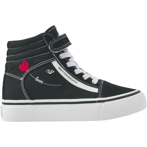 British Knights MACK MID PLATFORM FILLES BASKETS MONTANTE Couleur Noir 3 British Knights MACK MID PLATFORM FILLES BASKETS MONTANTE Couleur Noir