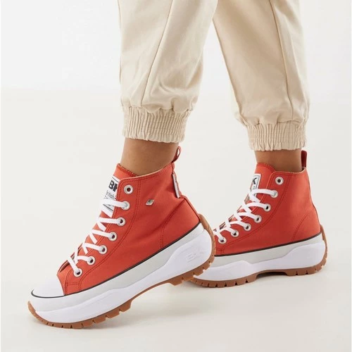 British Knights KAYA MID FLY FEMMES BASKETS MONTANTE Couleur Orange 4 British Knights KAYA MID FLY FEMMES BASKETS MONTANTE Couleur Orange – Image 2