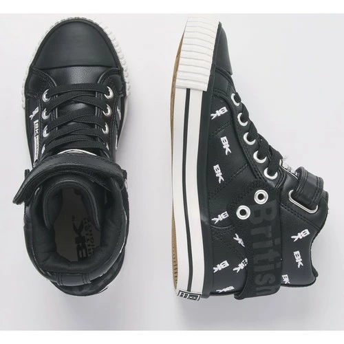 British Knights ROCO GARÇONS BASKETS MONTANTE Couleur Noir 4 British Knights ROCO GARÇONS BASKETS MONTANTE Couleur Noir – Image 2