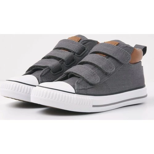 British Knights KAYA PRO GARÇONS BASKETS MONTANTE Couleur Gris 5 British Knights KAYA PRO GARÇONS BASKETS MONTANTE Couleur Gris – Image 3