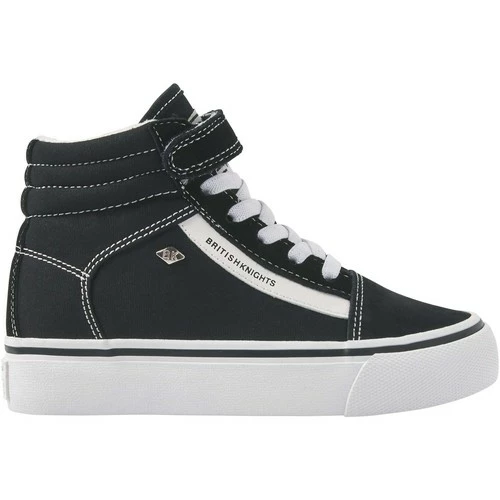 British Knights MACK MID PLATFORM FILLES BASKETS MONTANTE Couleur Noir 3 British Knights MACK MID PLATFORM FILLES BASKETS MONTANTE Couleur Noir