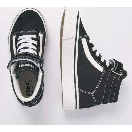 British Knights MACK MID PLATFORM FILLES BASKETS MONTANTE Couleur Noir 4 British Knights MACK MID PLATFORM FILLES BASKETS MONTANTE Couleur Noir – Image 2