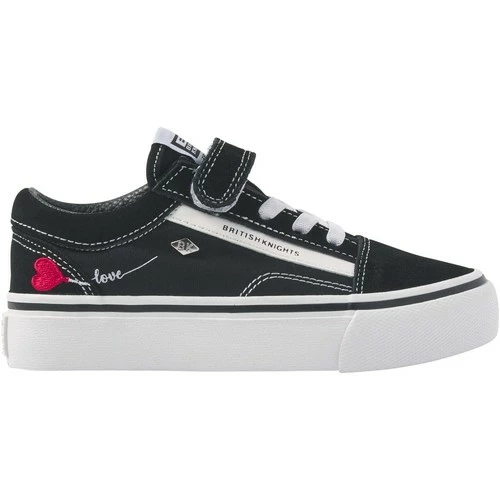 British Knights MACK PLATFORM FILLES BASKETS BASSE Couleur Noir 3 British Knights MACK PLATFORM FILLES BASKETS BASSE Couleur Noir