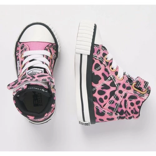 British Knights DEE PETITES FILLES HAUT-DESSUS SNEAKER Couleur Rose 4 British Knights DEE PETITES FILLES HAUT-DESSUS SNEAKER Couleur Rose – Image 2