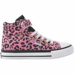 British Knights DEE FILLES BASKETS MONTANTE Couleur Rose
