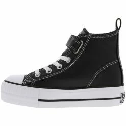 British Knights Baskets montantes plateforme Couleur Noire -Pas Cher British Knights Magasin 23974239 500 C