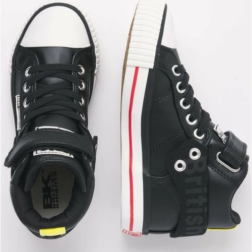 British Knights ROCO GARÇONS BASKETS MONTANTE Couleur Noir 4 British Knights ROCO GARÇONS BASKETS MONTANTE Couleur Noir – Image 2