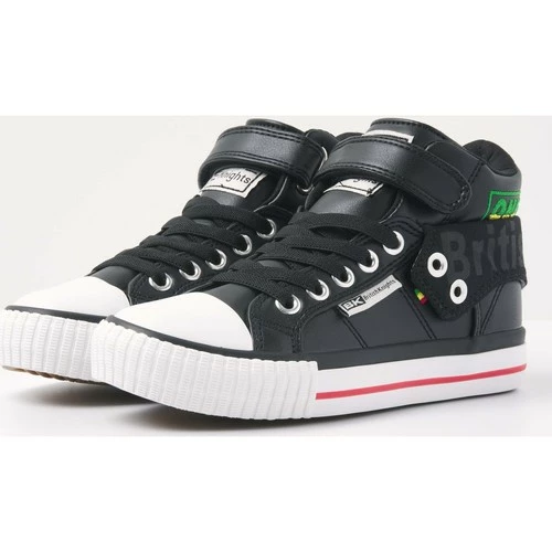 British Knights ROCO GARÇONS BASKETS MONTANTE Couleur Noir 5 British Knights ROCO GARÇONS BASKETS MONTANTE Couleur Noir – Image 3