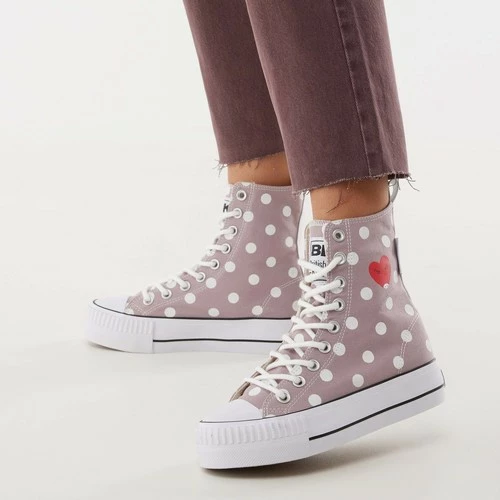 British Knights KAYA HIGH FEMMES BASKETS MONTANTE Couleur Violet 4 British Knights KAYA HIGH FEMMES BASKETS MONTANTE Couleur Violet – Image 2