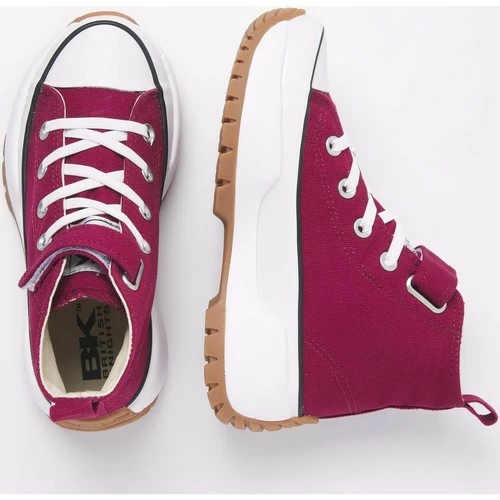 British Knights KAYA MID FLY FILLES BASKETS MONTANTE Couleur Rouge 4 British Knights KAYA MID FLY FILLES BASKETS MONTANTE Couleur Rouge – Image 2