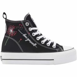 British Knights KAYA MID FEMMES BASKETS MONTANTE Couleur Noir