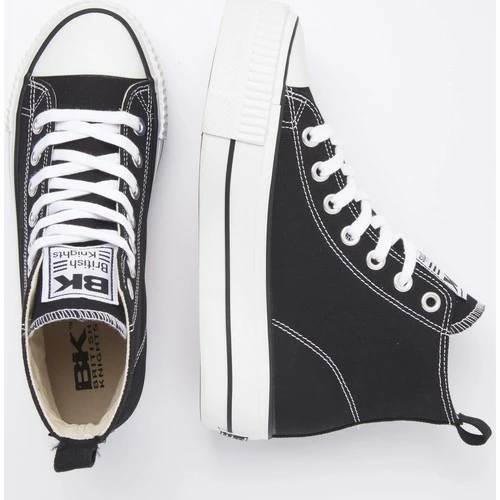 British Knights KAYA MID FEMMES BASKETS MONTANTE Couleur Noir 5 British Knights KAYA MID FEMMES BASKETS MONTANTE Couleur Noir – Image 3