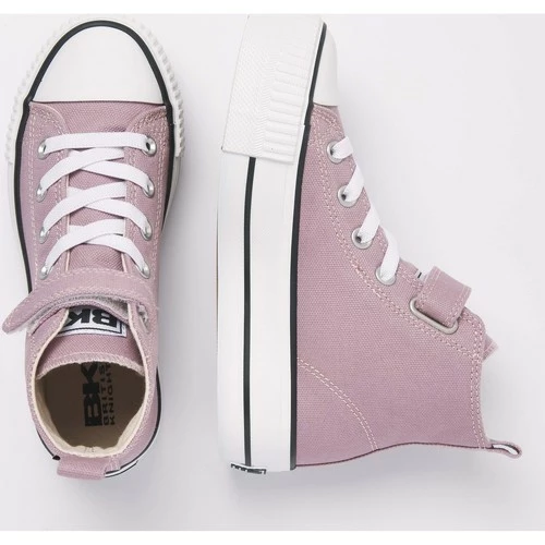 British Knights KAYA MID FILLES BASKETS MONTANTE Couleur Violet 4 British Knights KAYA MID FILLES BASKETS MONTANTE Couleur Violet – Image 2