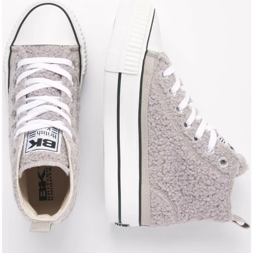 British Knights KAYA MID FEMMES BASKETS MONTANTE Couleur Gris 4 British Knights KAYA MID FEMMES BASKETS MONTANTE Couleur Gris – Image 2