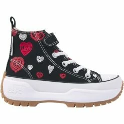 British Knights KAYA MID FLY FILLES BASKETS MONTANTE Couleur Noir