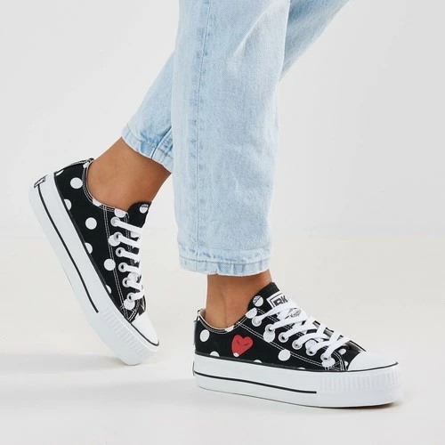 British Knights KAYA LOW FEMMES BASKETS BASSE Couleur Noir 4 British Knights KAYA LOW FEMMES BASKETS BASSE Couleur Noir – Image 2