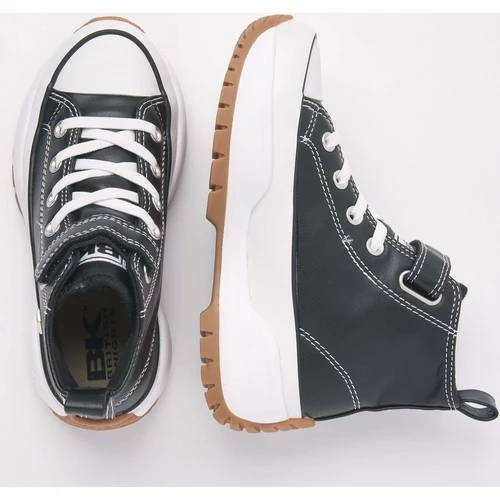 British Knights KAYA MID FLY FILLES BASKETS MONTANTE Couleur Noir 4 British Knights KAYA MID FLY FILLES BASKETS MONTANTE Couleur Noir – Image 2