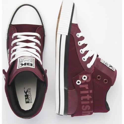 British Knights ROCO HOMMES BASKETS MONTANTE Couleur Rouge 4 British Knights ROCO HOMMES BASKETS MONTANTE Couleur Rouge – Image 2