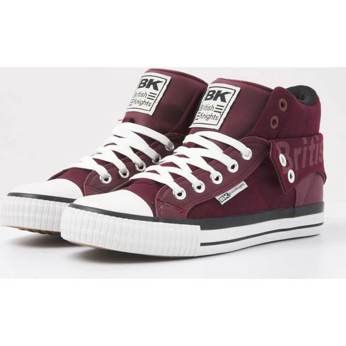 British Knights ROCO HOMMES BASKETS MONTANTE Couleur Rouge 5 British Knights ROCO HOMMES BASKETS MONTANTE Couleur Rouge – Image 3