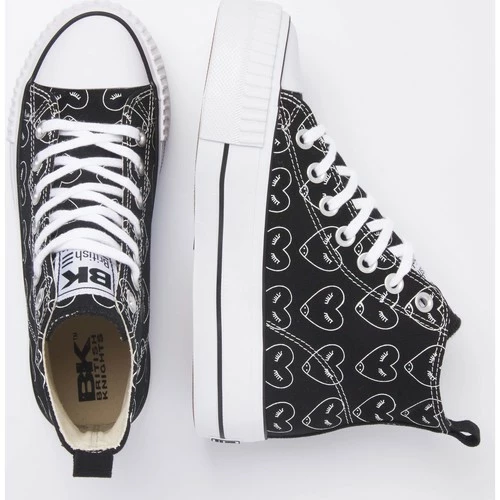 British Knights KAYA MID FEMMES BASKETS MONTANTE Couleur Noir 4 British Knights KAYA MID FEMMES BASKETS MONTANTE Couleur Noir – Image 2