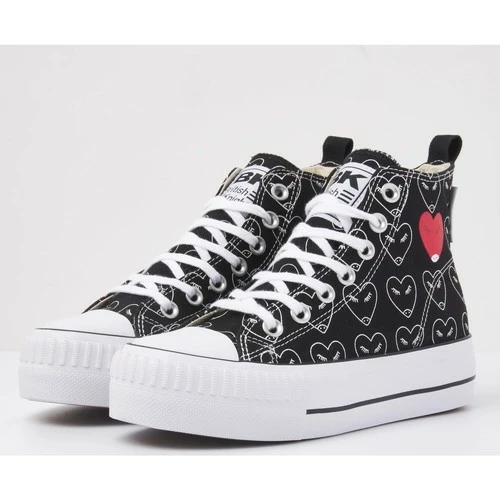 British Knights KAYA MID FEMMES BASKETS MONTANTE Couleur Noir 5 British Knights KAYA MID FEMMES BASKETS MONTANTE Couleur Noir – Image 3