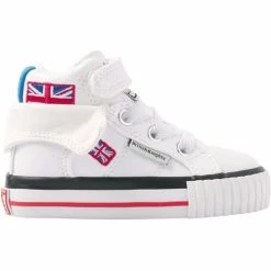 British Knights ROCO BÉBÉS GARÇONS BASKETS MONTANTE Couleur Blanc