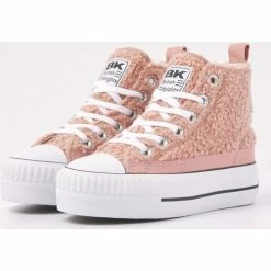 British Knights KAYA MID FILLES BASKETS MONTANTE Couleur Rose -Pas Cher British Knights Magasin 24229959 500 C