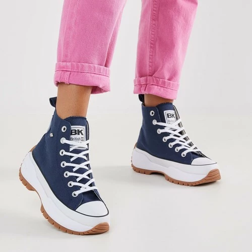 British Knights KAYA MID FLY FEMMES BASKETS MONTANTE Couleur Bleu 4 British Knights KAYA MID FLY FEMMES BASKETS MONTANTE Couleur Bleu – Image 2