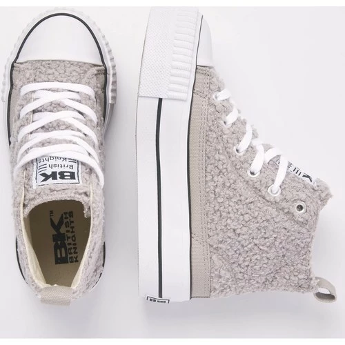 British Knights KAYA MID FILLES BASKETS MONTANTE Couleur Gris 4 British Knights KAYA MID FILLES BASKETS MONTANTE Couleur Gris – Image 2