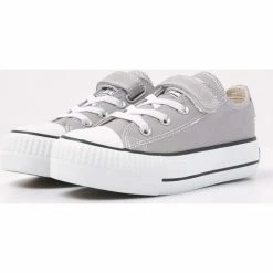 British Knights KAYA LOW FILLES BASKETS BASSE Couleur Gris -Pas Cher British Knights Magasin 24229965 500 C