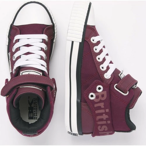 British Knights ROCO GARÇONS BASKETS MONTANTE Couleur Rouge 4 British Knights ROCO GARÇONS BASKETS MONTANTE Couleur Rouge – Image 2