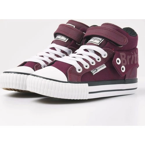 British Knights ROCO GARÇONS BASKETS MONTANTE Couleur Rouge 5 British Knights ROCO GARÇONS BASKETS MONTANTE Couleur Rouge – Image 3