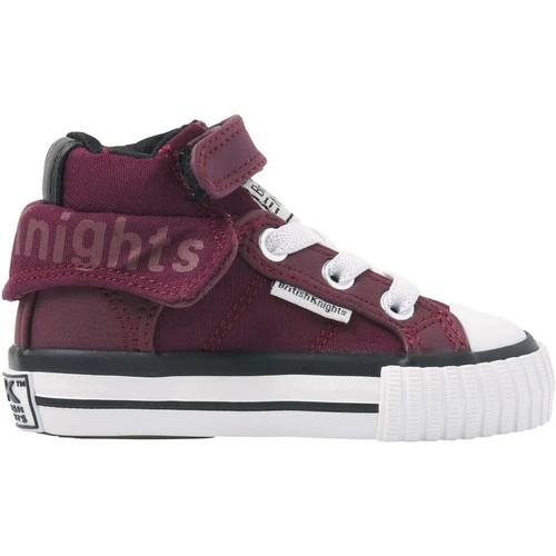 British Knights ROCO BÉBÉS GARÇONS BASKETS MONTANTE Couleur Rouge 3 British Knights ROCO BÉBÉS GARÇONS BASKETS MONTANTE Couleur Rouge