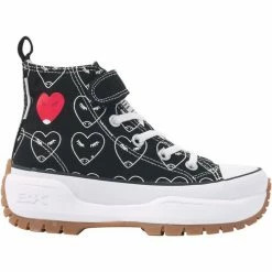 British Knights KAYA MID FLY FILLES BASKETS MONTANTE Couleur Noir