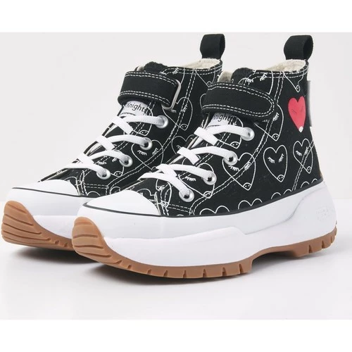 British Knights KAYA MID FLY FILLES BASKETS MONTANTE Couleur Noir 5 British Knights KAYA MID FLY FILLES BASKETS MONTANTE Couleur Noir – Image 3